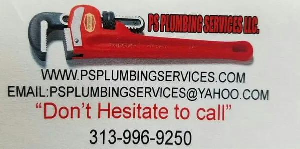 PS Plumbing Services Logo