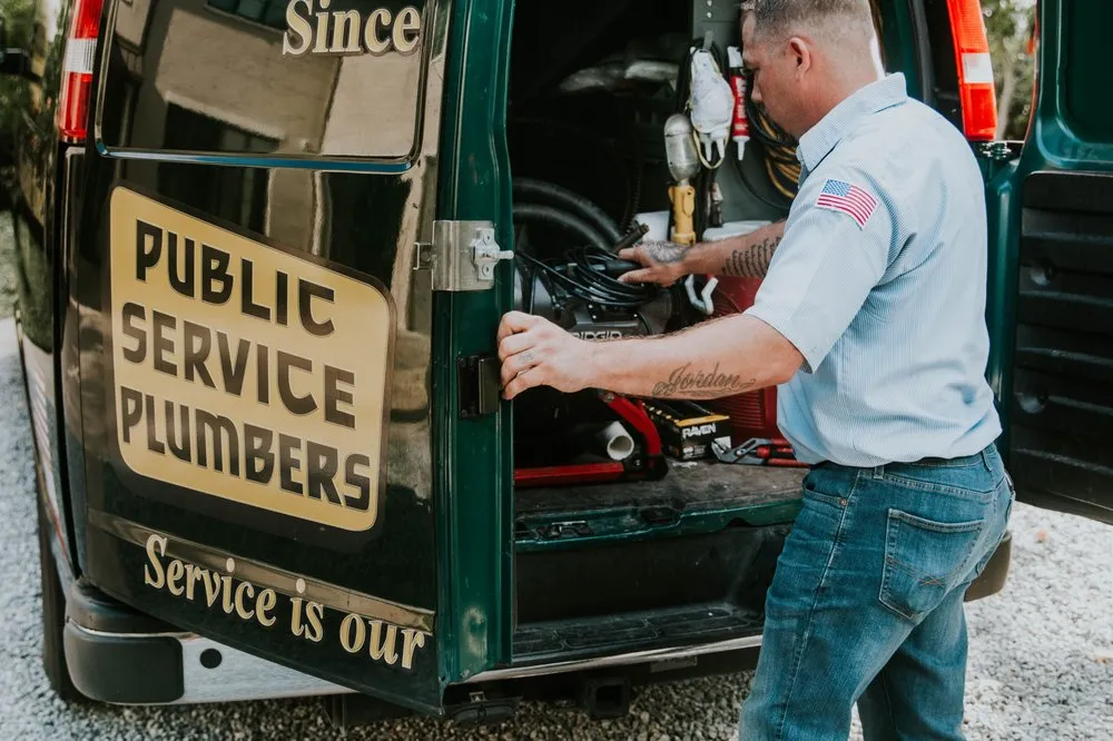 Slide of Public Service Plumbers