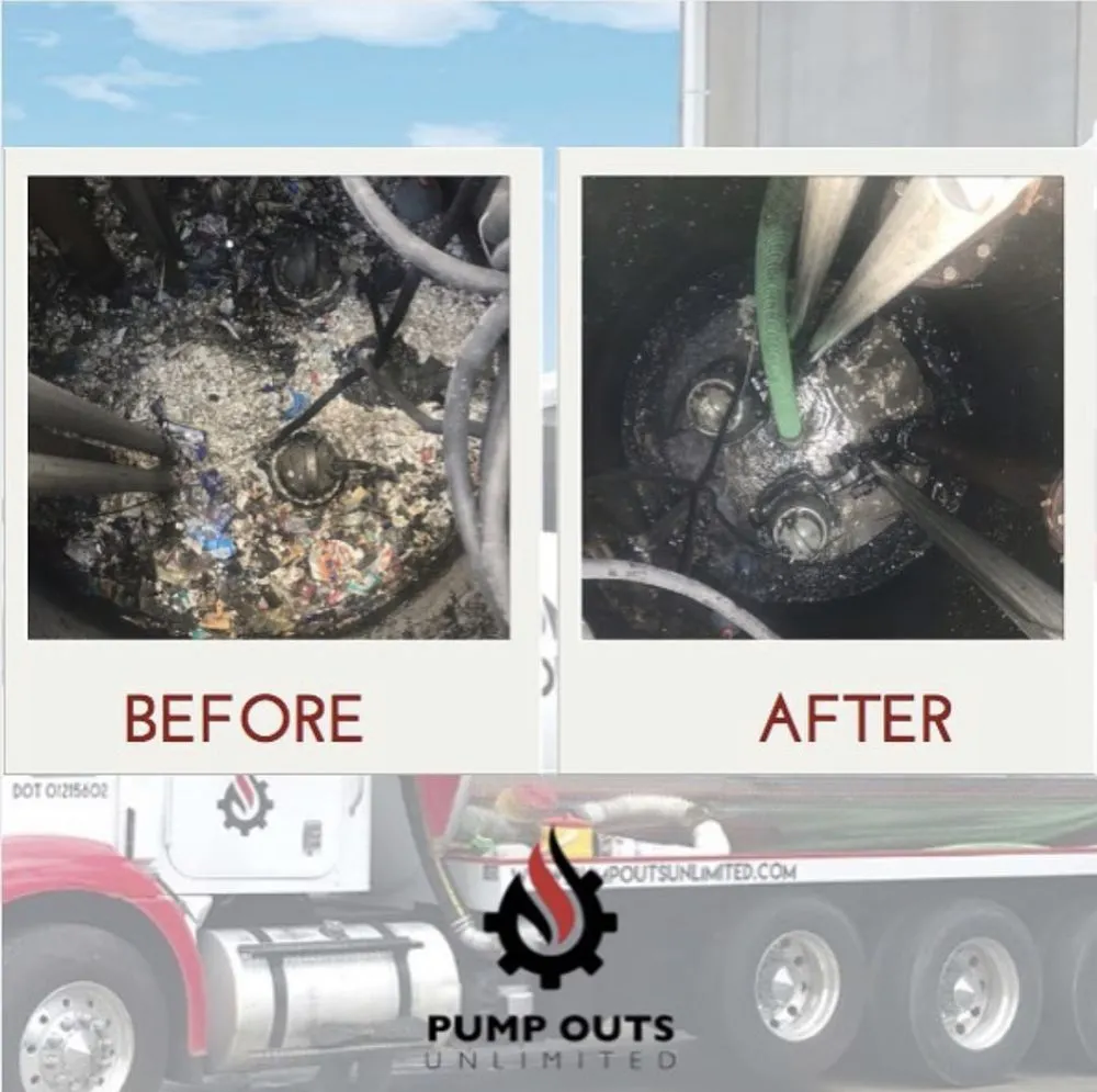 Slide of Pump Outs Unlimited