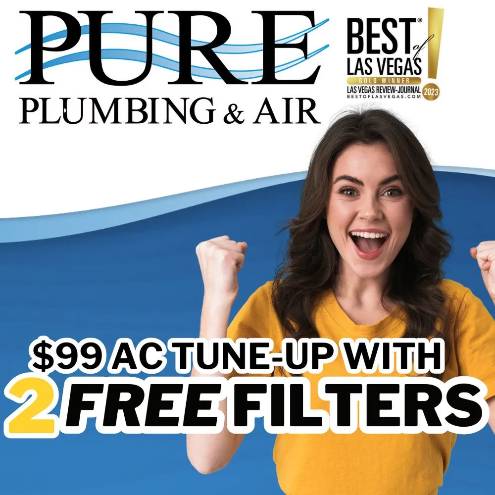 Reliable pipe repair experts serving Las Vegas, NV - Pure Plumbing & Air