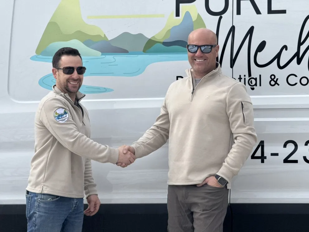 Slide of Pure Water Mechanical