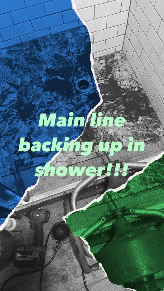 Slide of Purple Drains