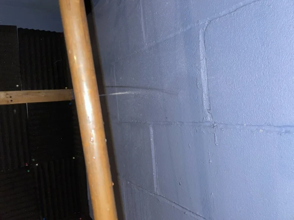 Slide of Purple Drains