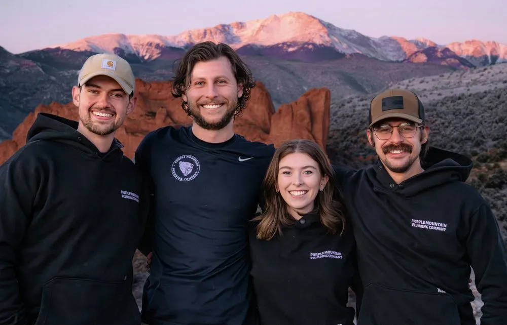 Slide of Purple Mountain Plumbing