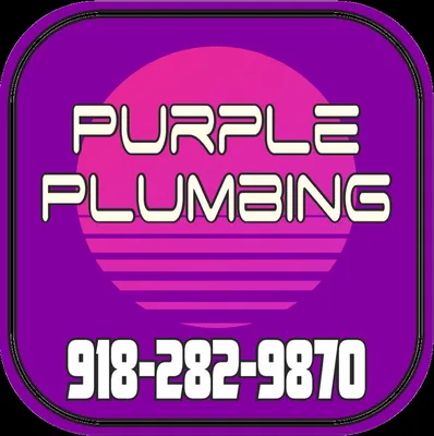 Purple Plumbing Logo