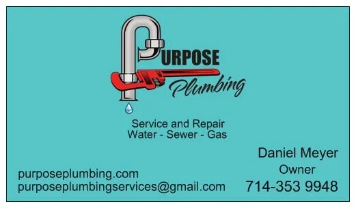 Slide of Purpose Plumbing