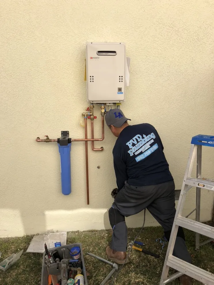 Slide of PVD Plumbing and Re-Pipe