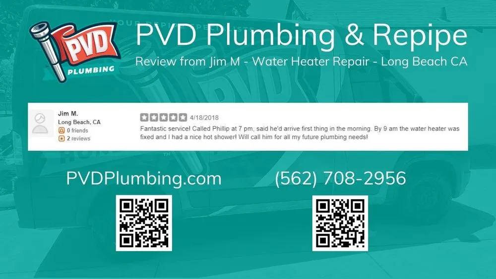 Trusted emergency plumbing service in Long Beach, CA - PVD Plumbing and Re-Pipe