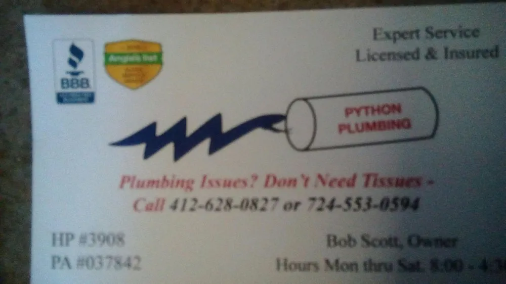Slide of Python Plumbing