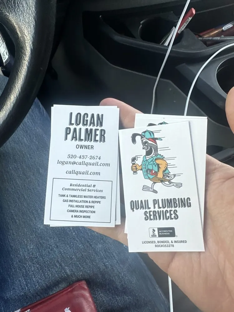 Slide of Quail Plumbing Services