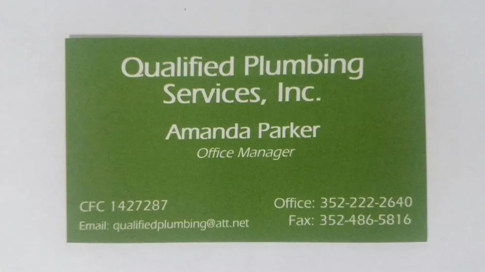 Slide of Qualified Plumbing Services
