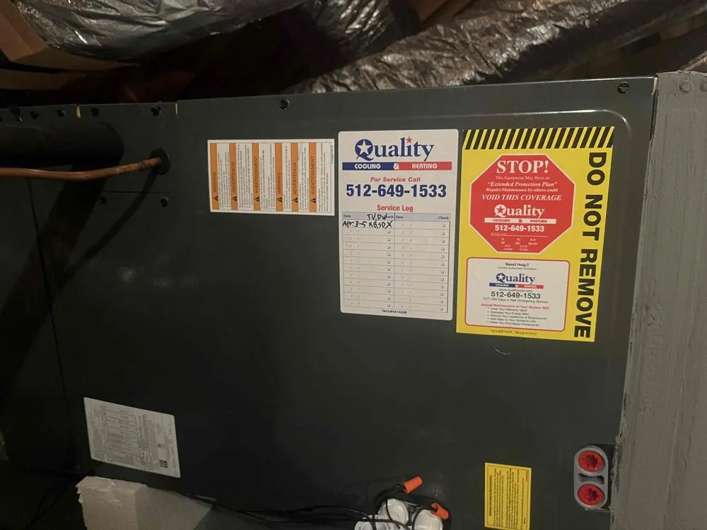 Slide of Quality Cooling & Heating