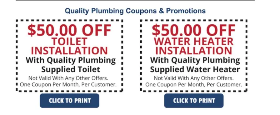 Slide of Quality Plumbing