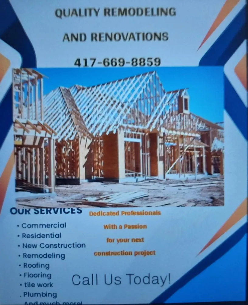 Emergency water heater service for homes in Verona, MO by Quality Remodeling and Renovations