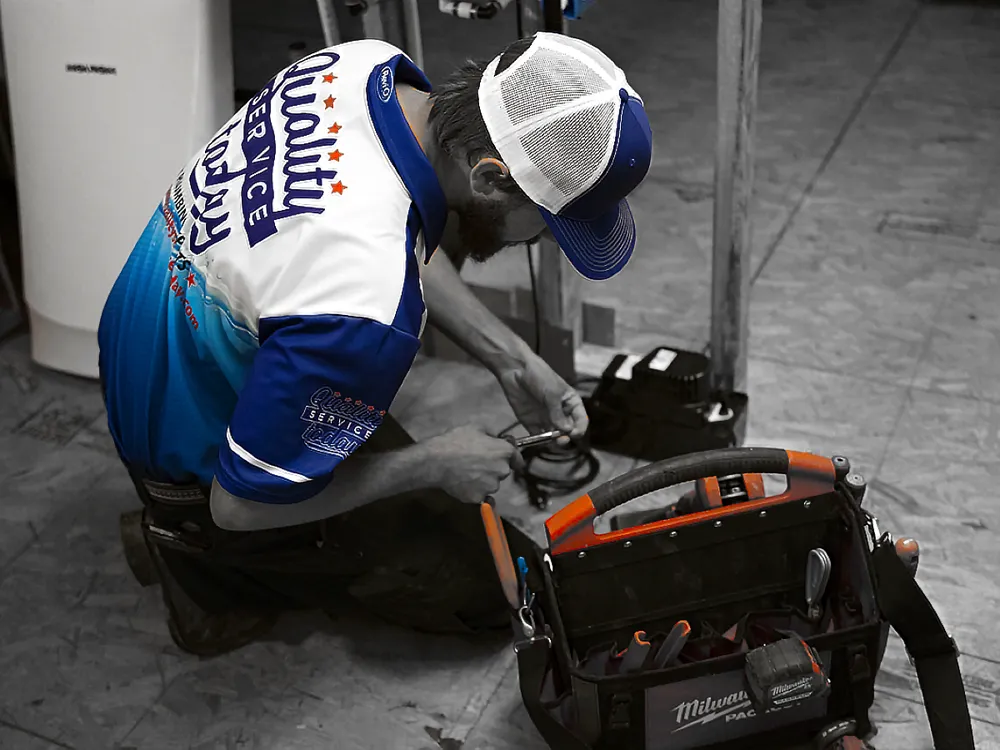 Slide of Quality Service Today Plumbing & Septic