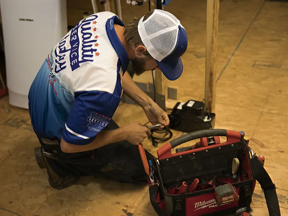 Slide of Quality Service Today Plumbing & Septic