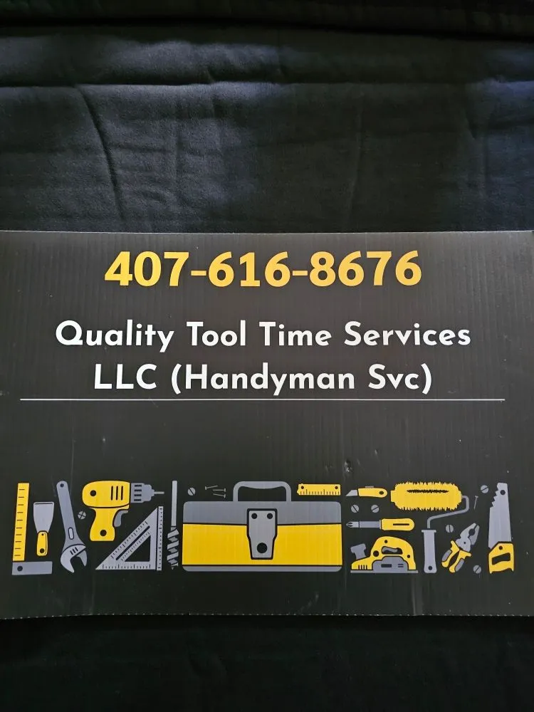 Slide of Quality Tool Time Services