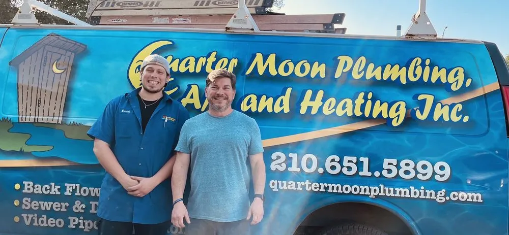 Slide of Quarter Moon Plumbing