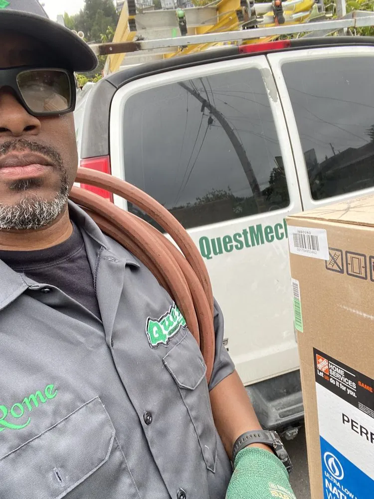 Slide of Quest Plumbing