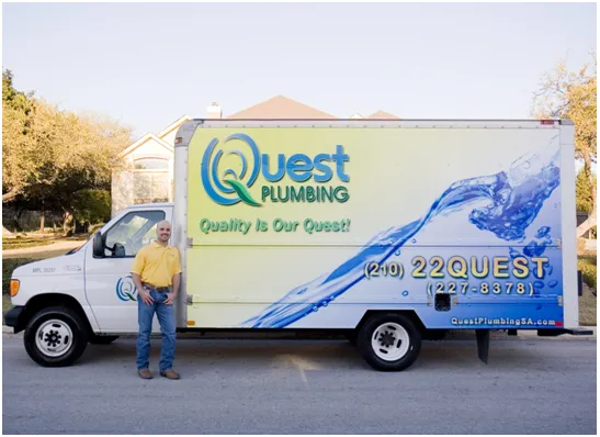 Slide of Quest Plumbing