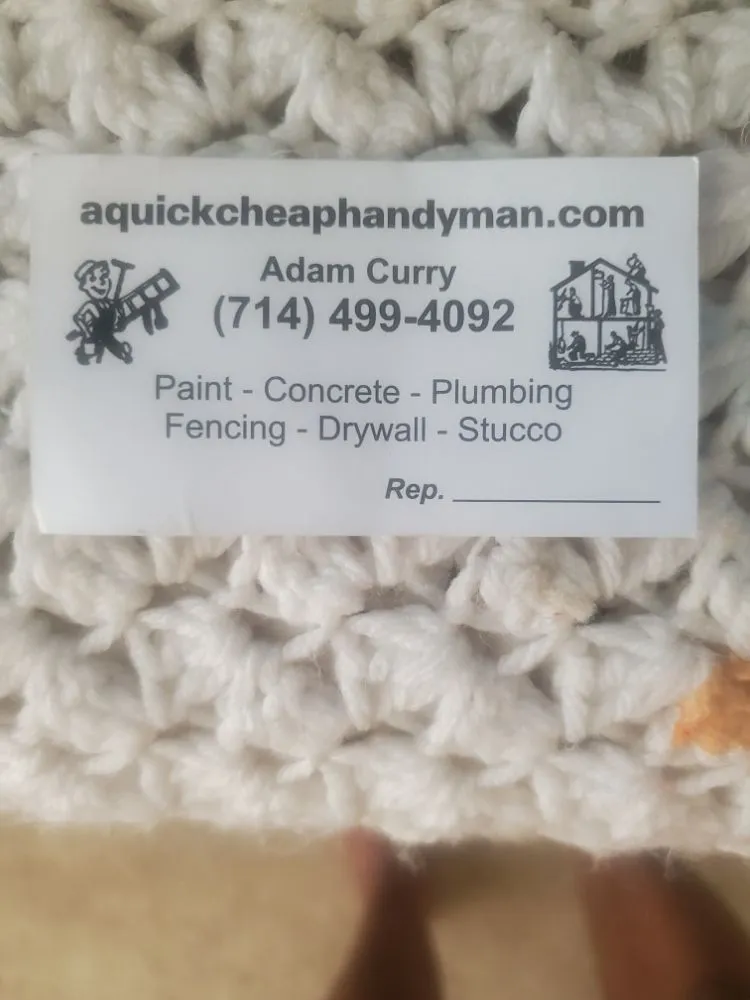 Expert emergency plumbing experts serving Tustin, CA - Quick Cheap Handyman