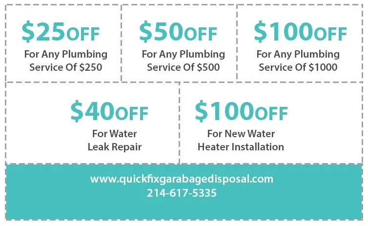 Slide of Quick Fix Garbage Disposal