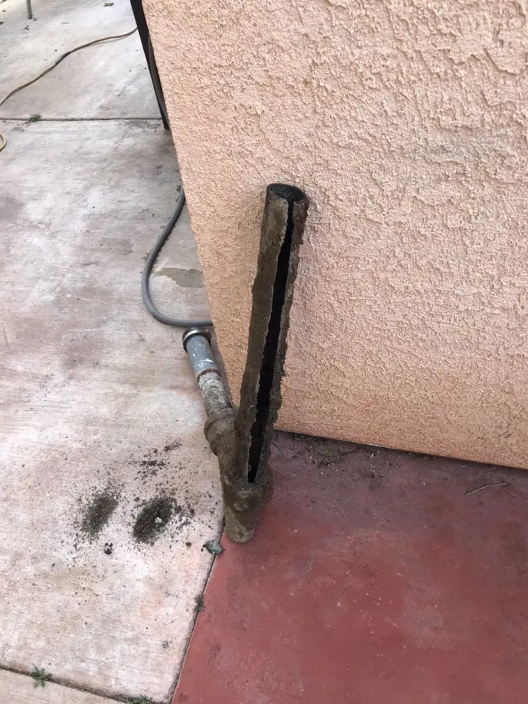 Slide of Quik flush rooter and plumbing