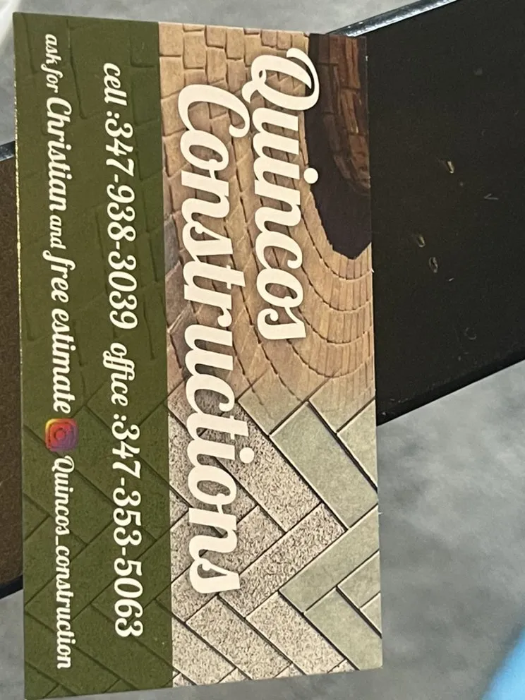 Slide of Quincos construction