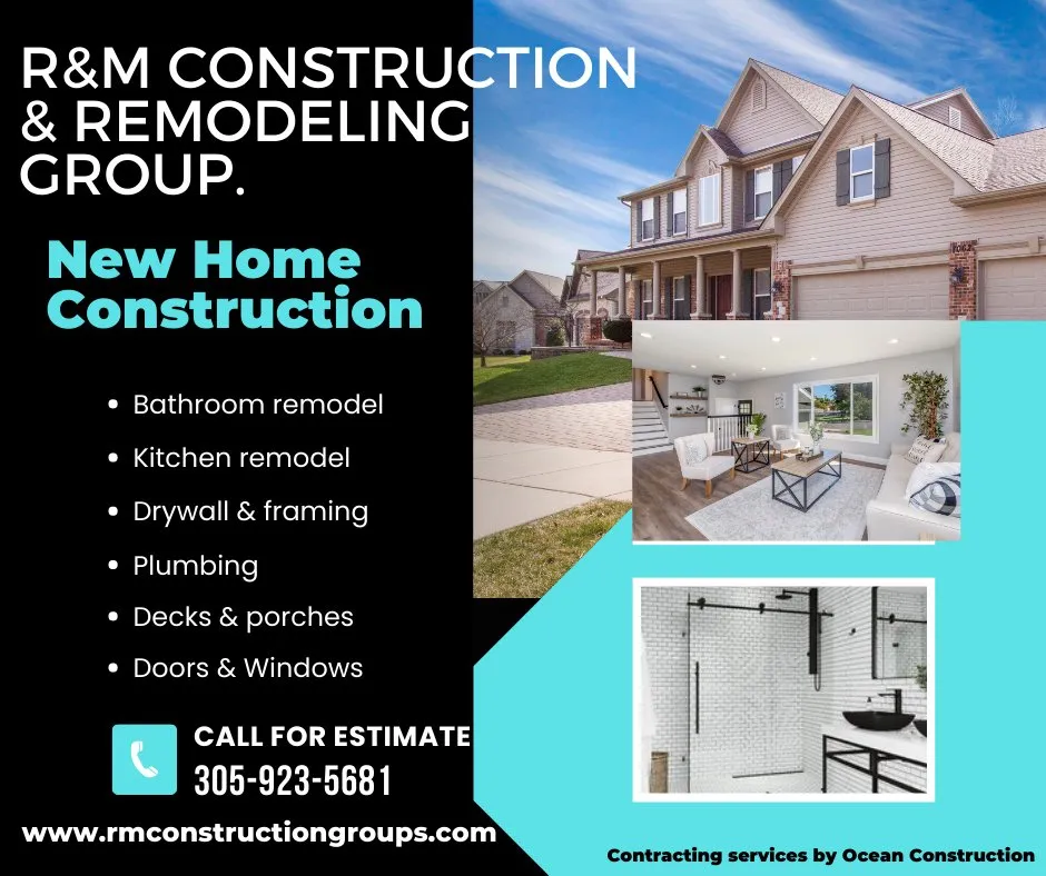 Slide of R & M Construction and Remodeling Group