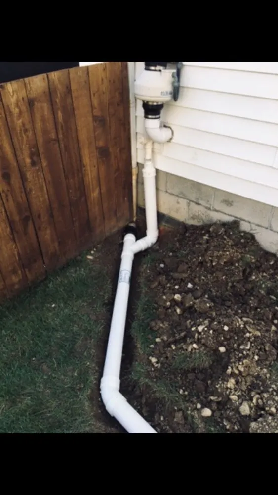 Emergency plumbing repair in Blacklick, OH by R & R Downspouts