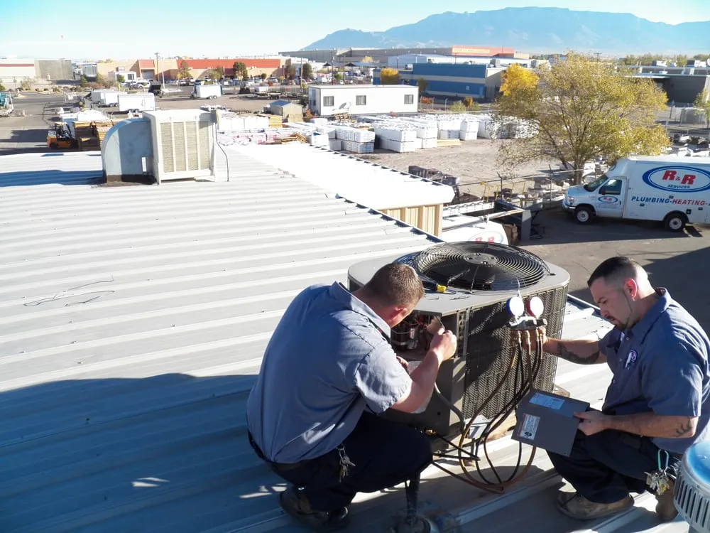 Slide of """"R & R Heating & Air-Conditioning """"