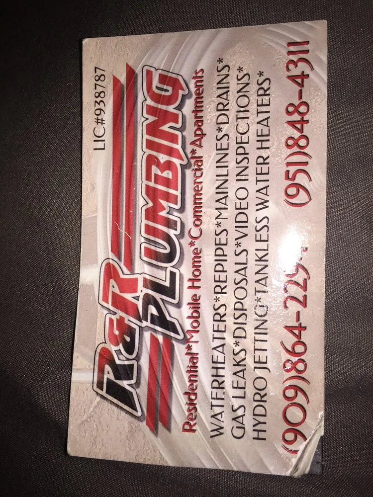 Slide of R & R Plumbing