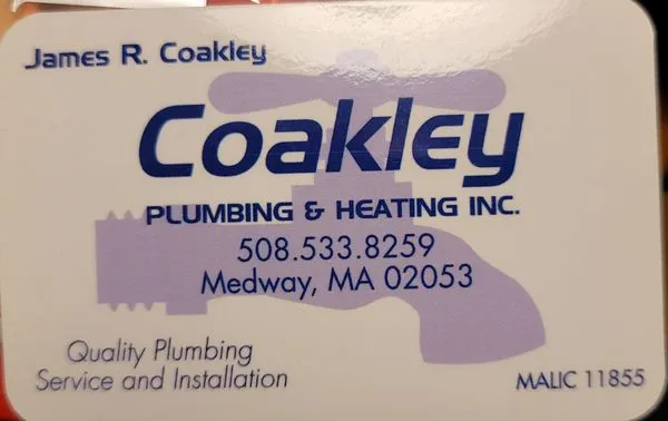 R E Coakley Plumbing & Heating