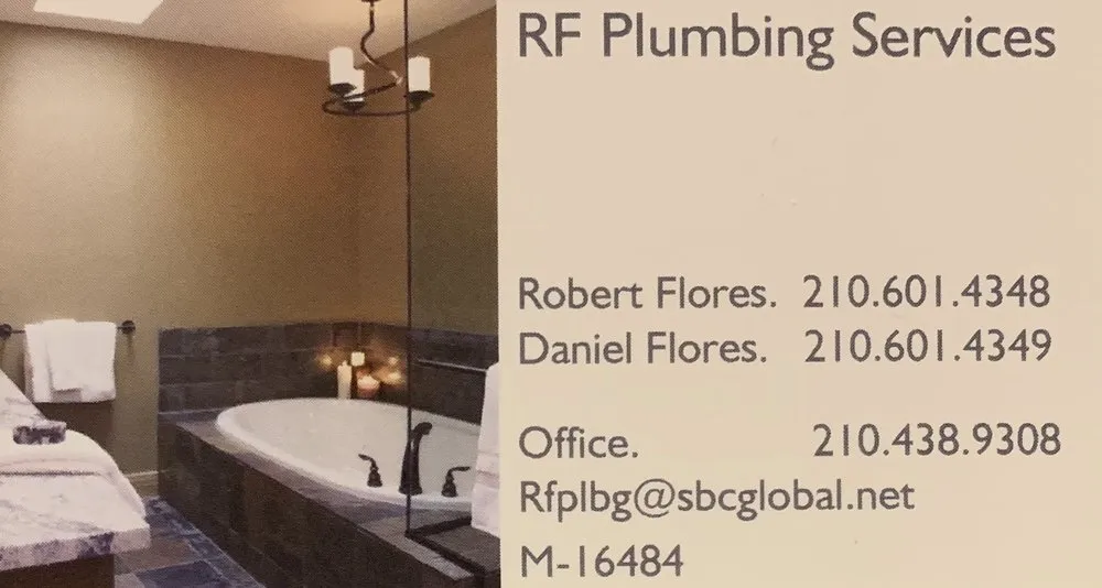 Slide of R F Plumbing Services