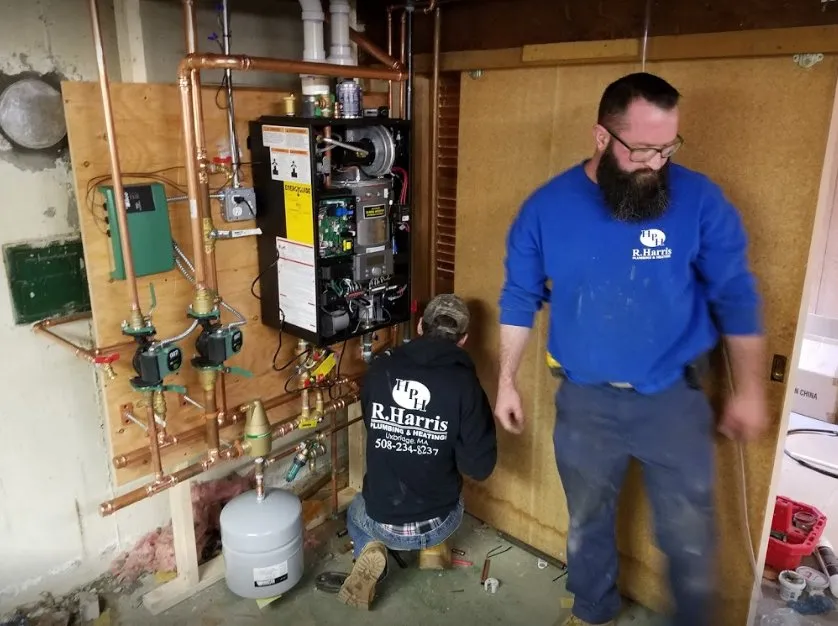 Slide of R Harris Plumbing and Heating