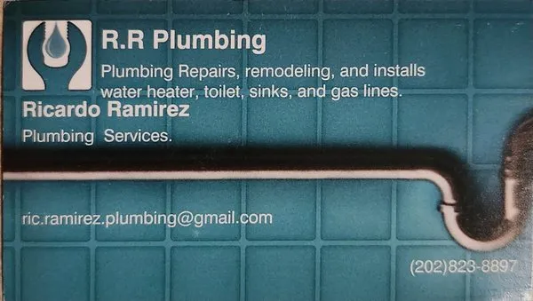 R R Plumbing Logo
