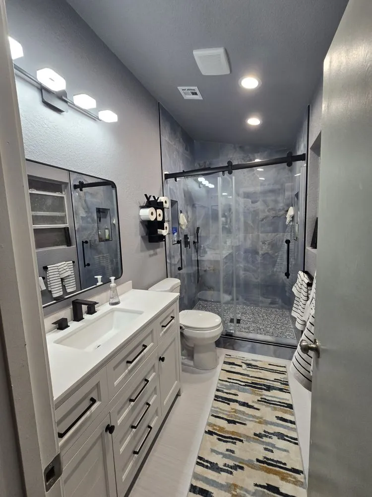 Slide of R W Turk Construction