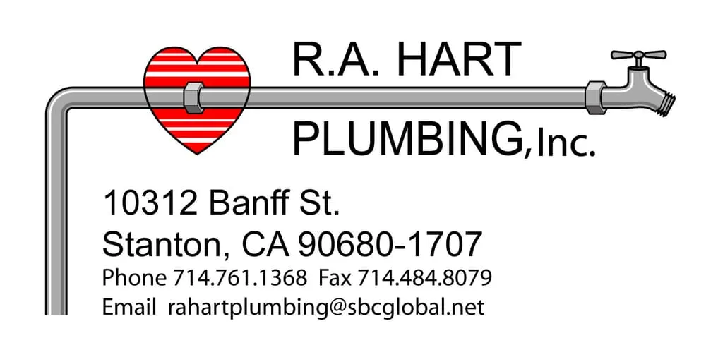Slide of R.A. Hart Plumbing