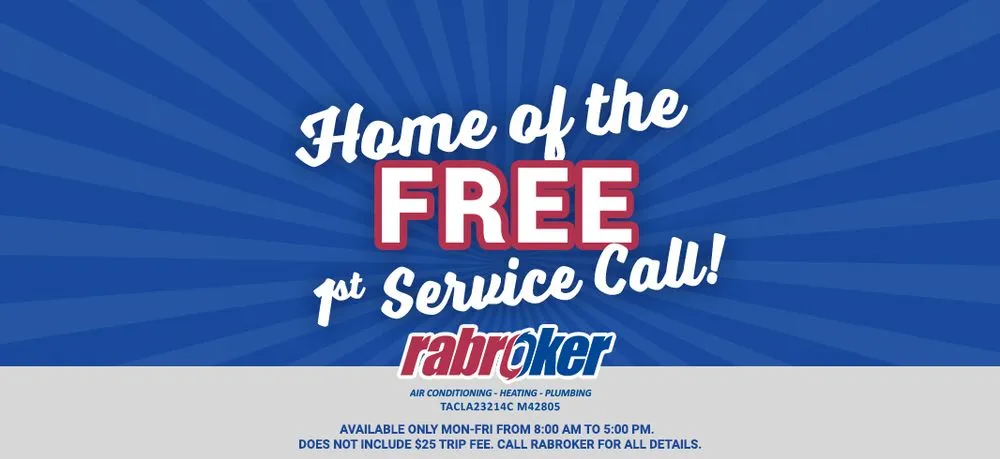 Slide of Rabroker Air Conditioning and Plumbing