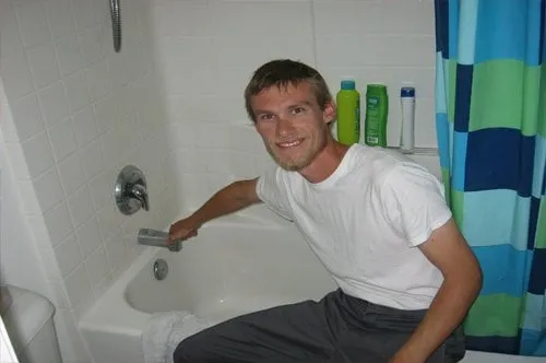 Slide of Racer Robs Plumbing