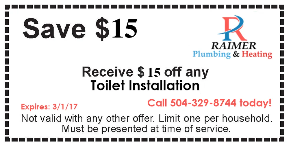Slide of Raimer Plumbing and Heating