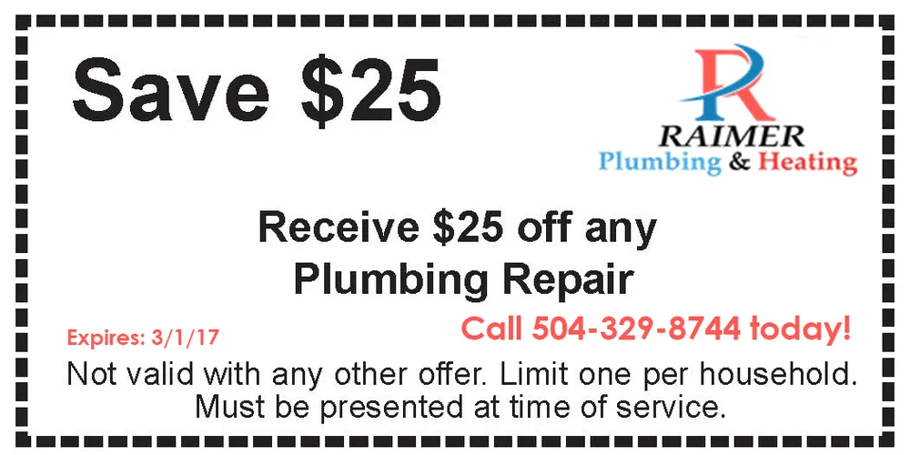 Slide of Raimer Plumbing and Heating