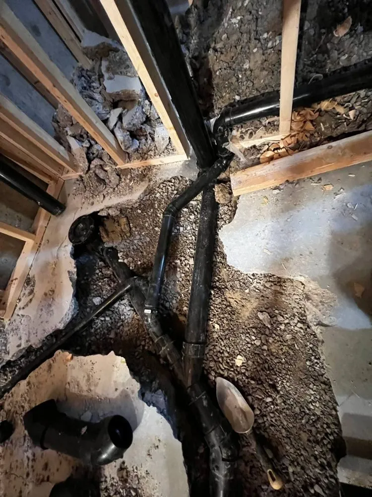 Slide of Rain Plumbing