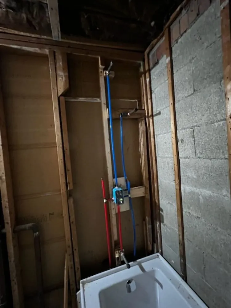 Slide of Rain Plumbing