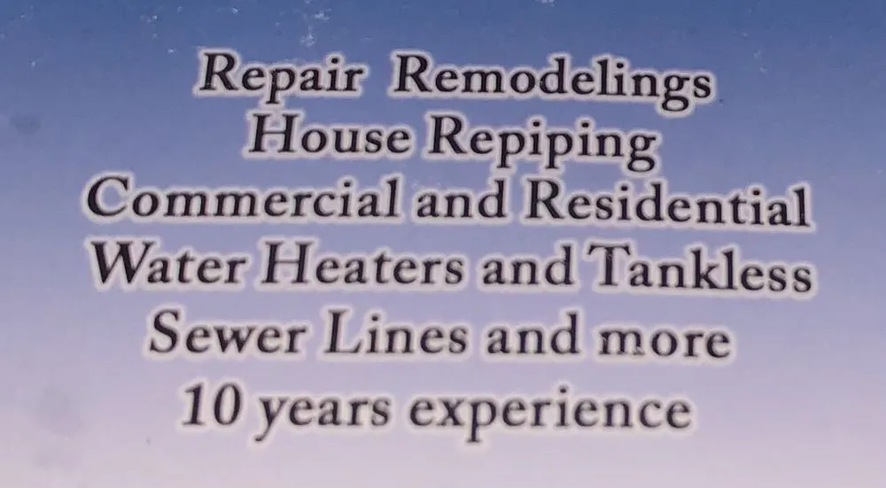 Slide of Rainbow Plumbing