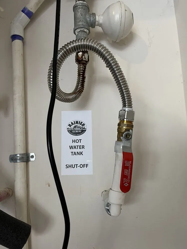 Slide of Rainier Custom Plumbing