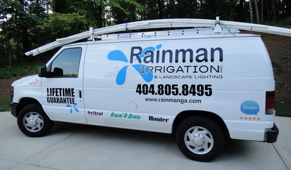 Slide of Rainman Irrigation & Landscape Lighting