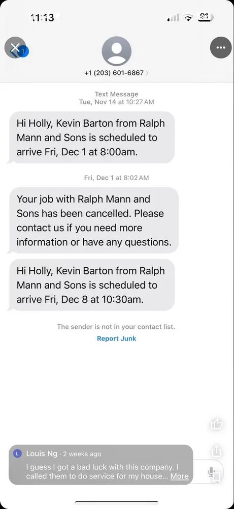 Slide of Ralph Mann & Sons