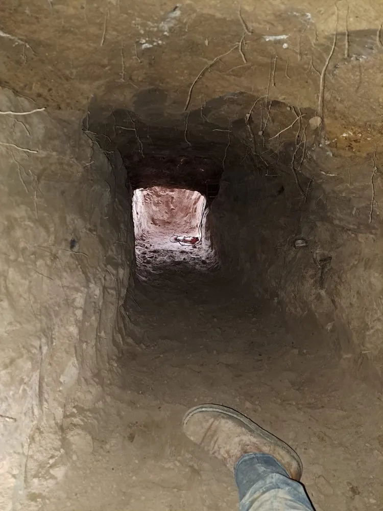 Slide of Ramirez Excavation