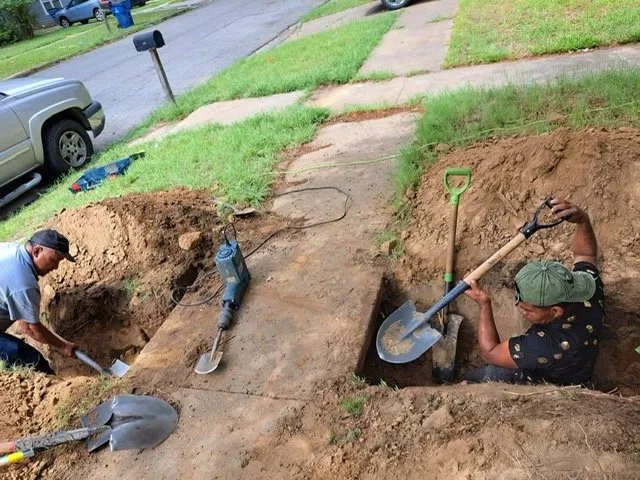 Slide of Ramirez Excavation